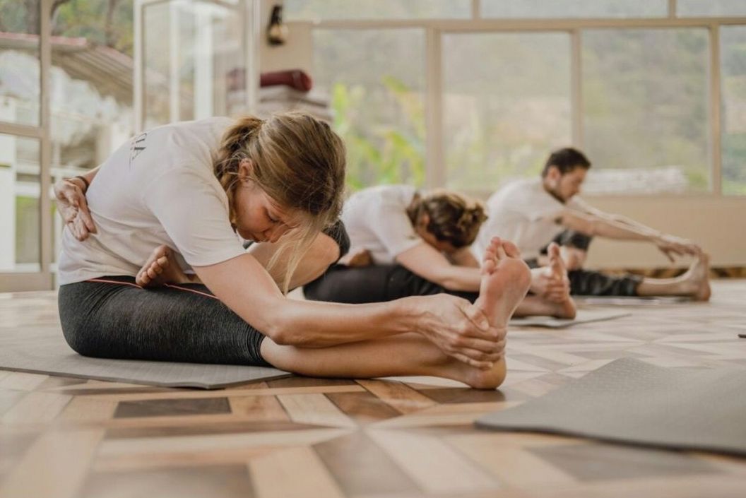 Relaxation and posture session